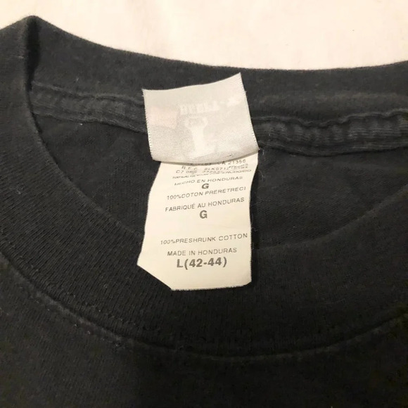 Philadelphia Flyers Hockey T Shirt Mens  Size LG Eddington House Hanes Beefy - Picture 4 of 16